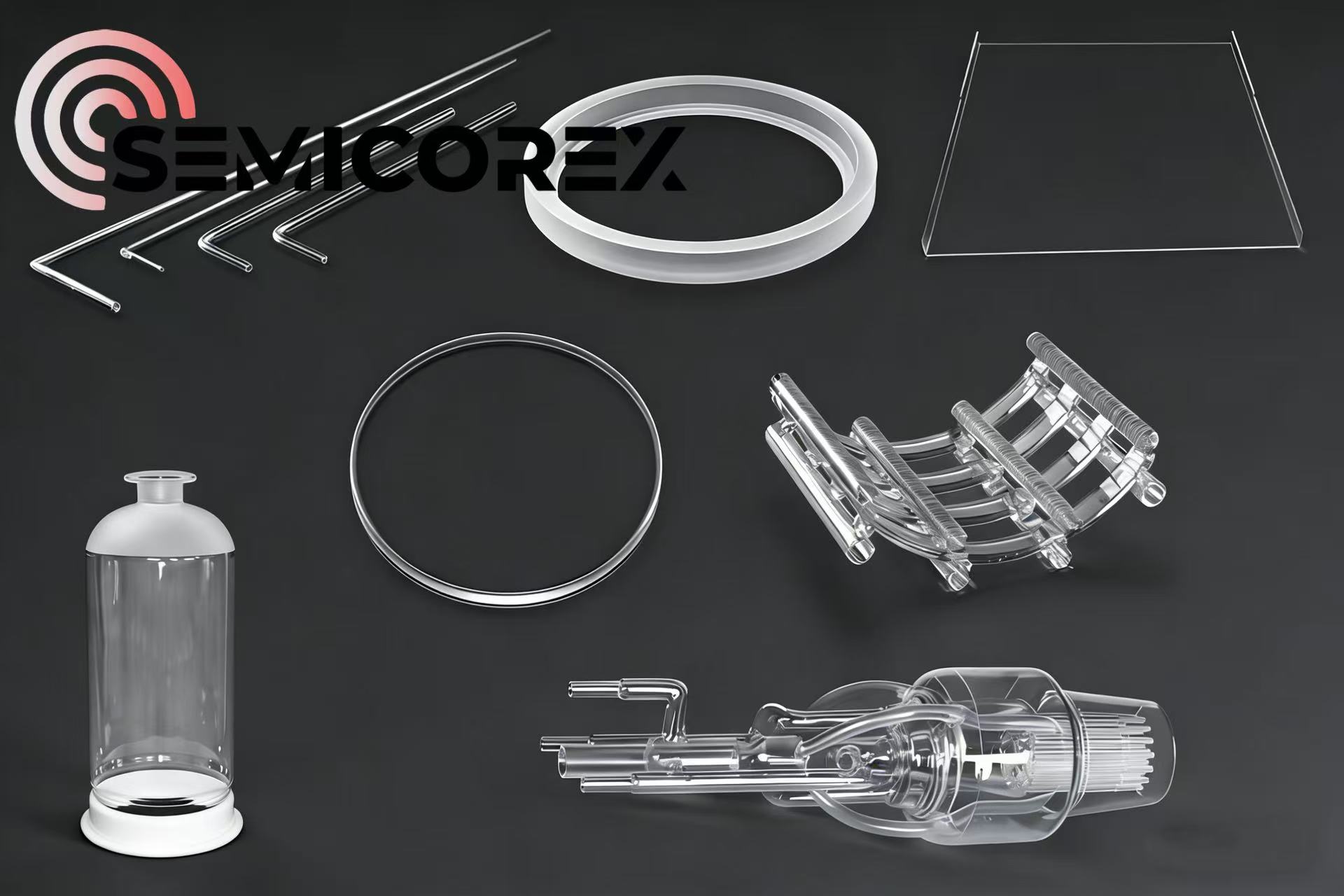 一般的な半導体石英コンポーネントとアプリケーション