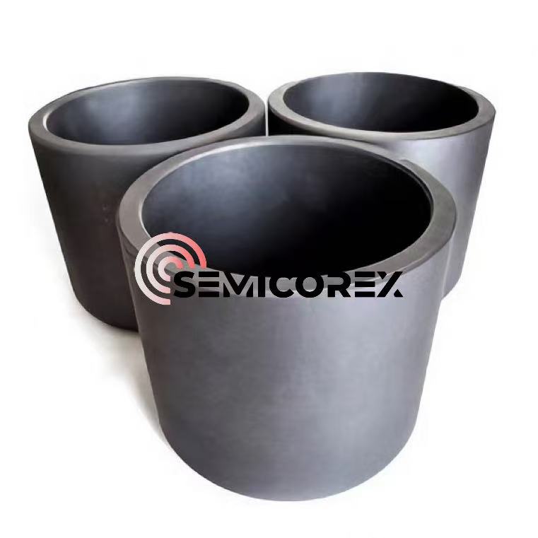 SiC コーティングされたグラファイトるつぼ