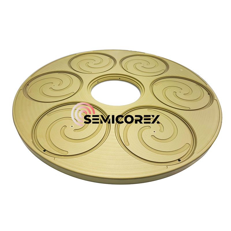 TaC コーティングされた遊星プレート